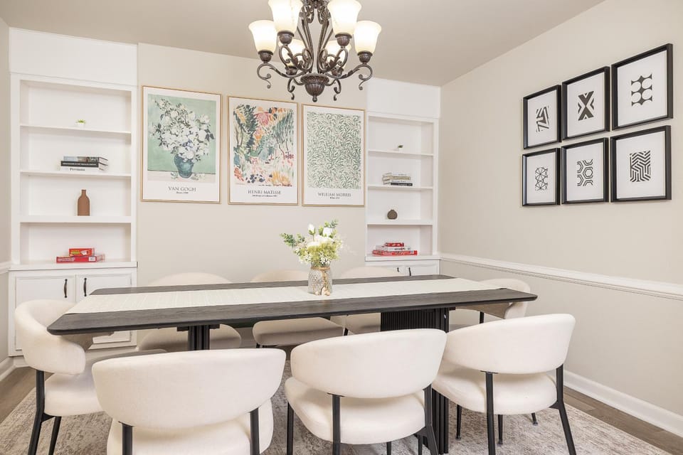 Dining area, Dinner