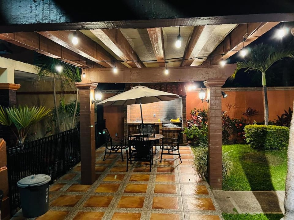 Patio, Night, Garden