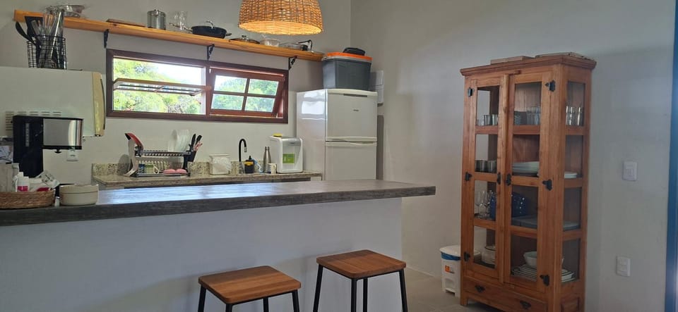 Kitchen or kitchenette, oven, stove