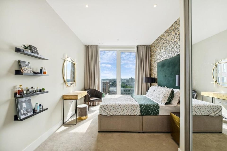 Bed, Photo of the whole room, Bedroom, wardrobe