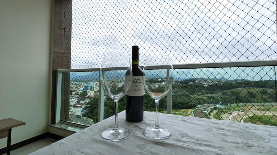 Bem-estar com Vista e Brisa do Mar em Guarapari 2Qts Apartment in Guarapari