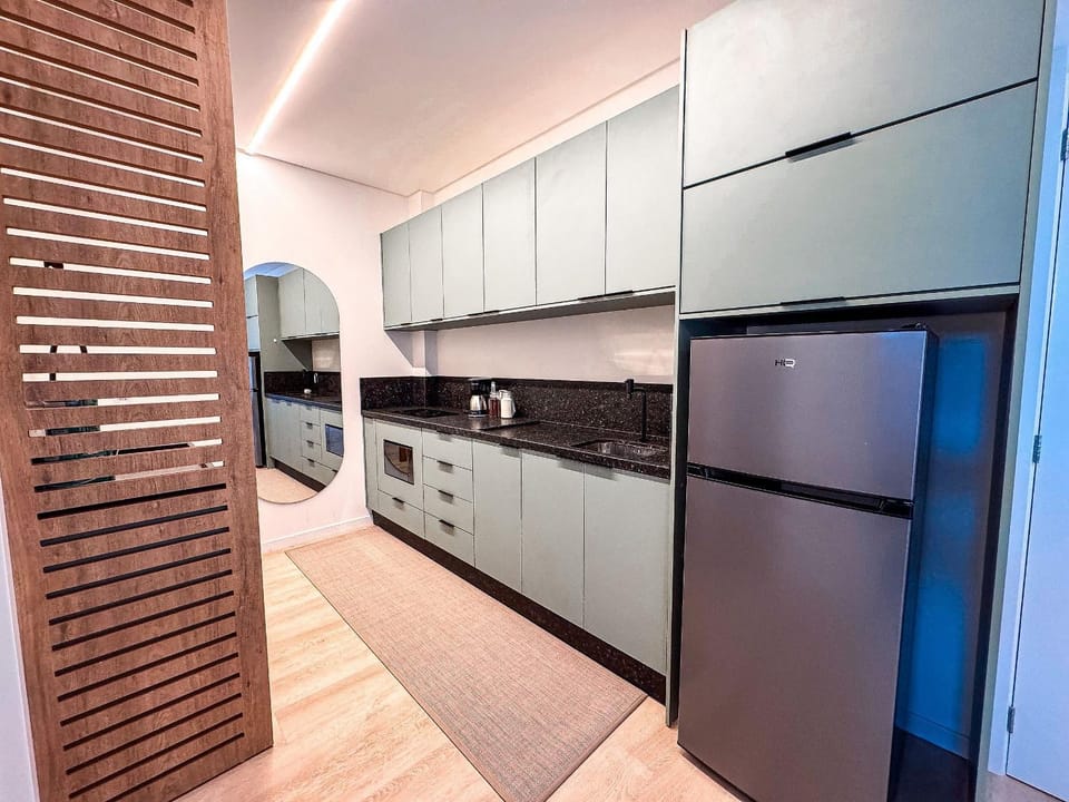 Apto com 1 quarto e sacada com churrasqueira Apartment in Brusque