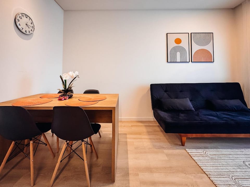 Apto com 1 quarto e sacada com churrasqueira Apartment in Brusque