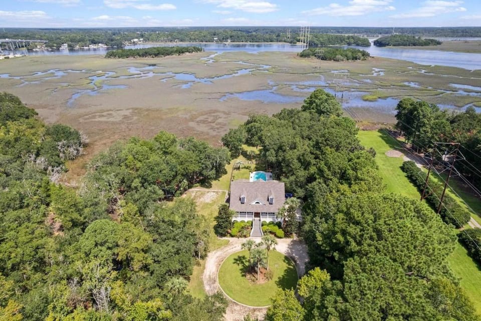 Boview Hall- Pool, Hot Tub-15 mins to Kiawah House in Johns Island