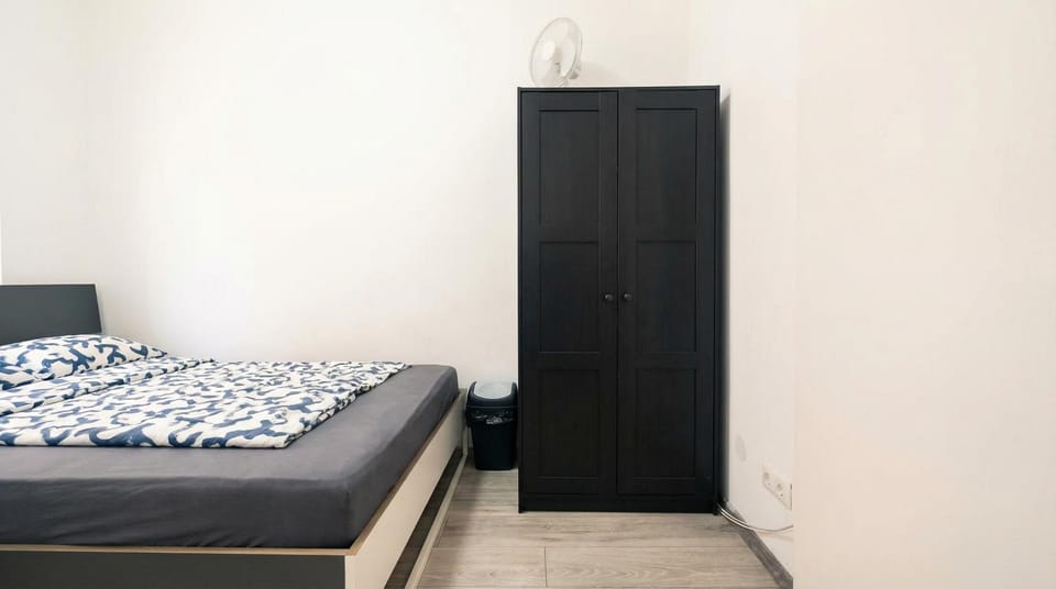 Bed, Bedroom, wardrobe