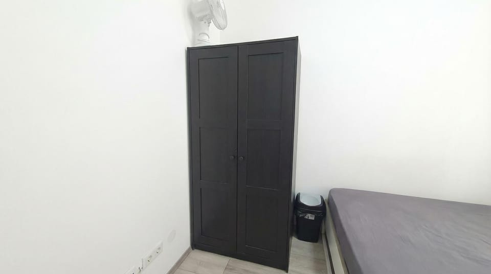 Bed, Bedroom, wardrobe