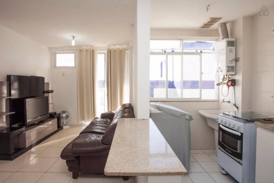 Living room, Communal kitchen
