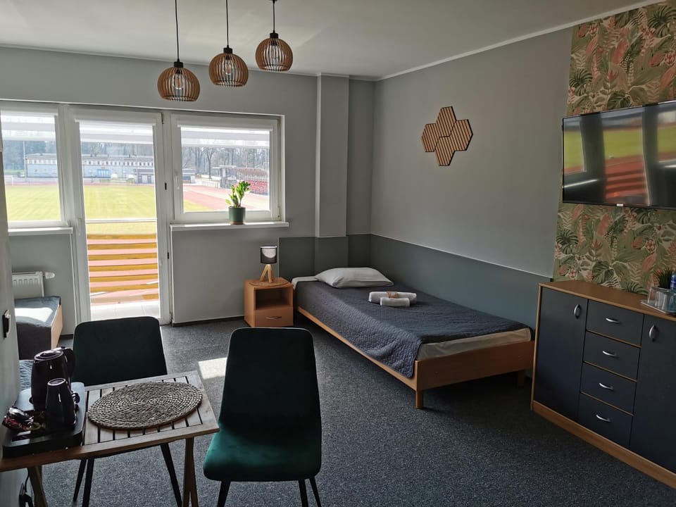 Bed, TV and multimedia, Balcony/Terrace, Photo of the whole room, Seating area