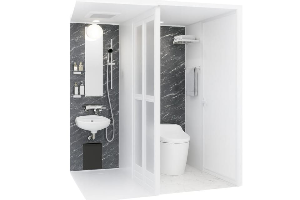 Shower, Toilet