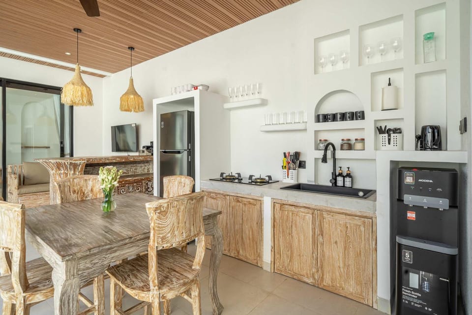 Coffee/tea facilities, Kitchen or kitchenette, Dining area, pet friendly, stove, toaster