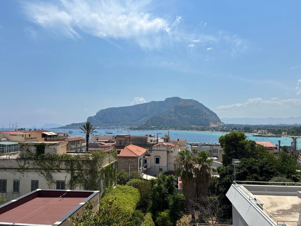 Nearby landmark, Day, Natural landscape, City view, Mountain view, Sea view