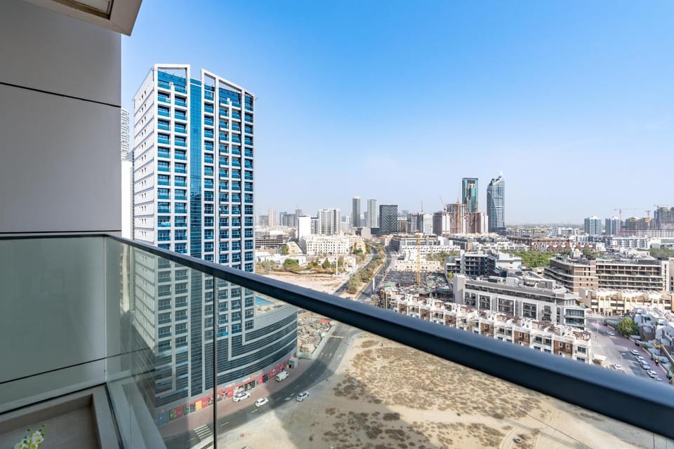 White Sage Modern Studio in JVC with Balcony and City Views Apartment in Dubai