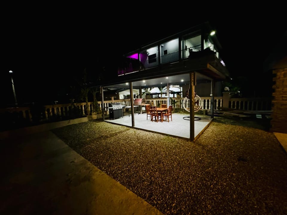 Night, BBQ facilities