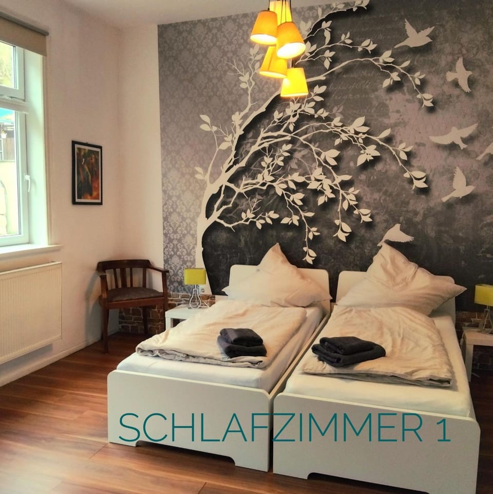 Gemütlich 4 bis 7 Pers für Familien, Freunde, Hund Apartment in Thuringia, Germany