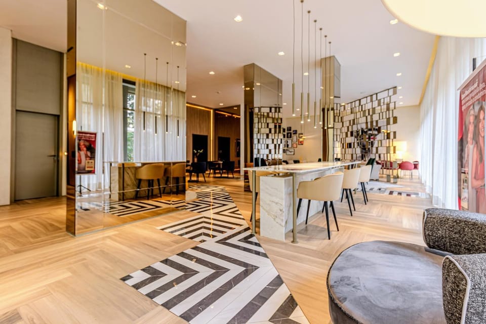 Property building, Day, Lobby or reception, Decorative detail