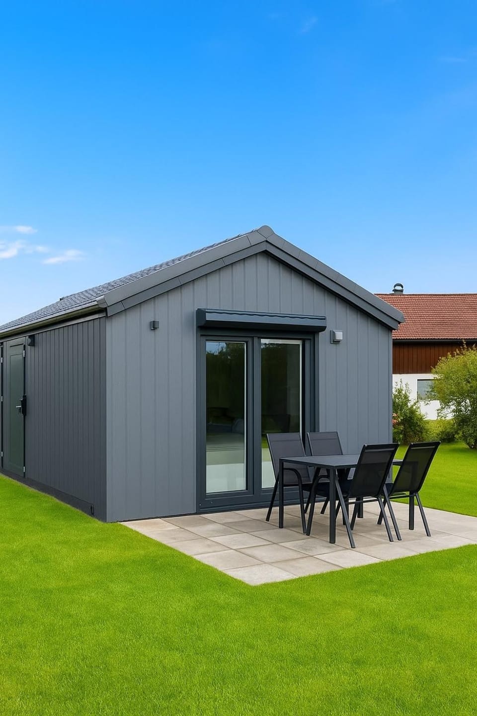 Property building, Garden, Garden view