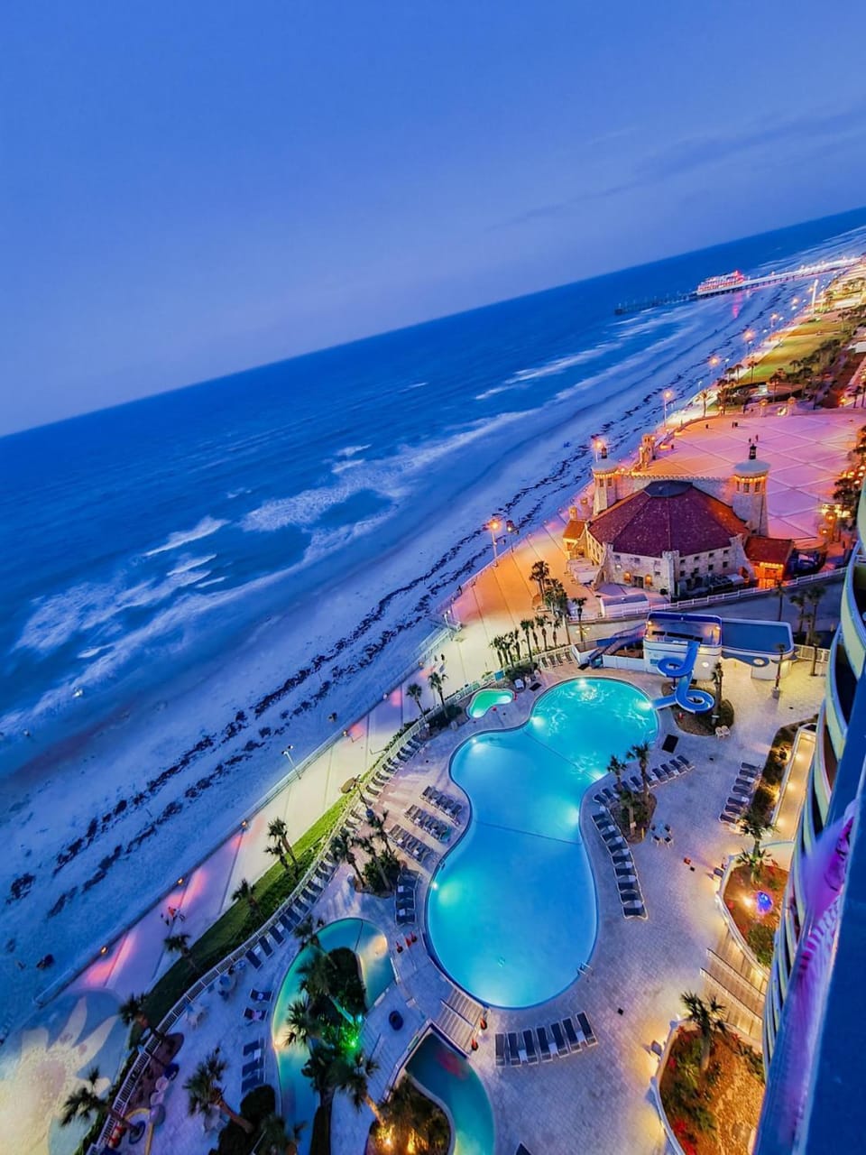 *New Listing* Breathtaking 2BR condo with 2 Private Oceanview Balconys at Wyndham Ocean Walk Resort House in Florida