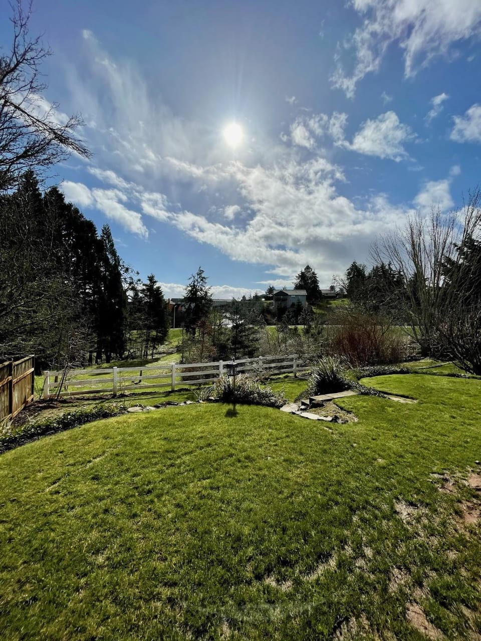 Natural landscape, Garden, Garden view