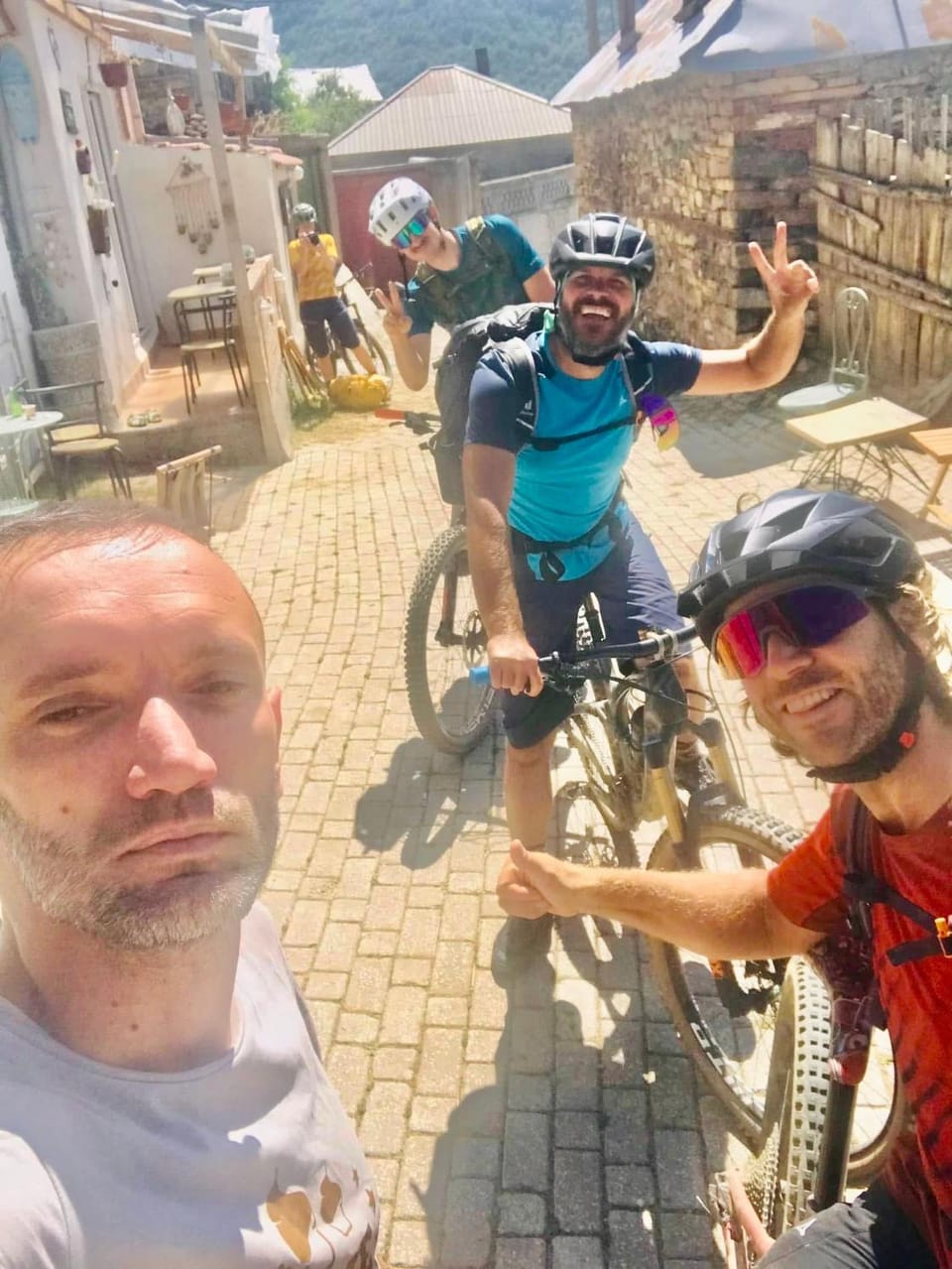 Day, People, Cycling, group of guests