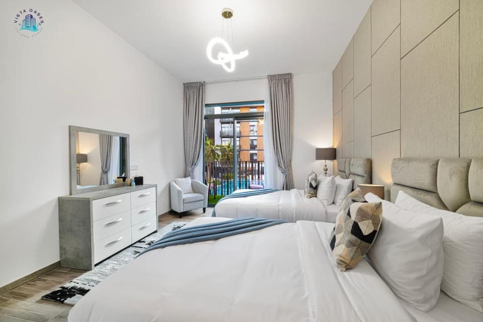 Cozy 2-BR at Belgravia Square Apartment in Dubai