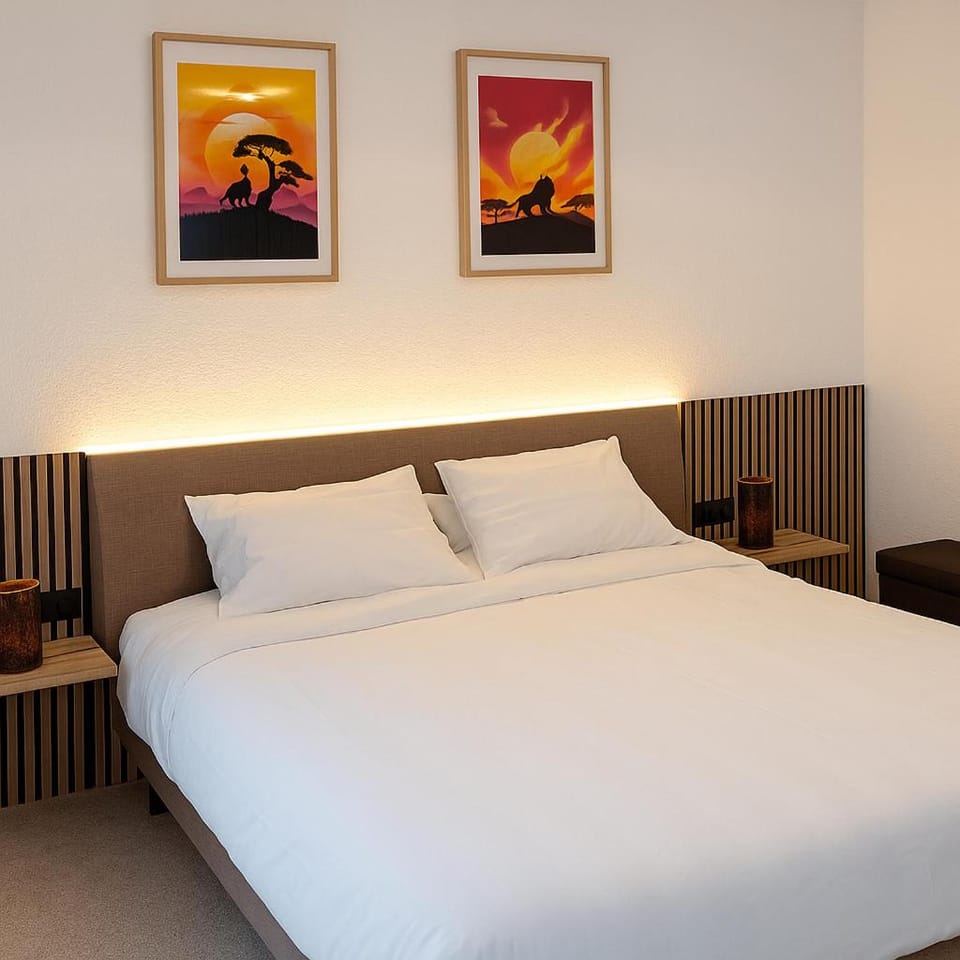 Bed, Bedroom