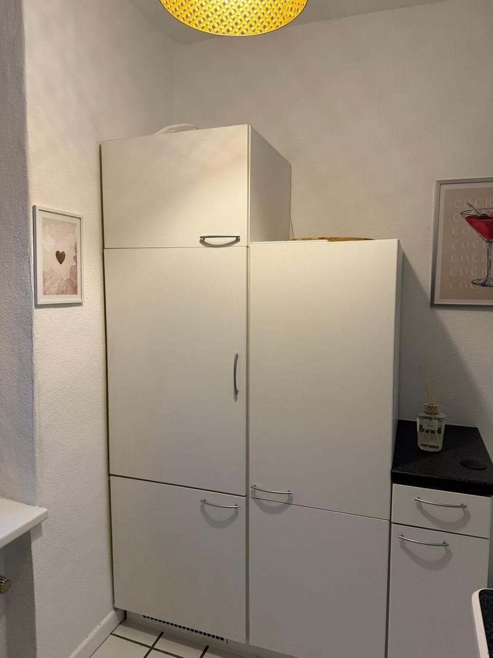 Kitchen or kitchenette, wardrobe