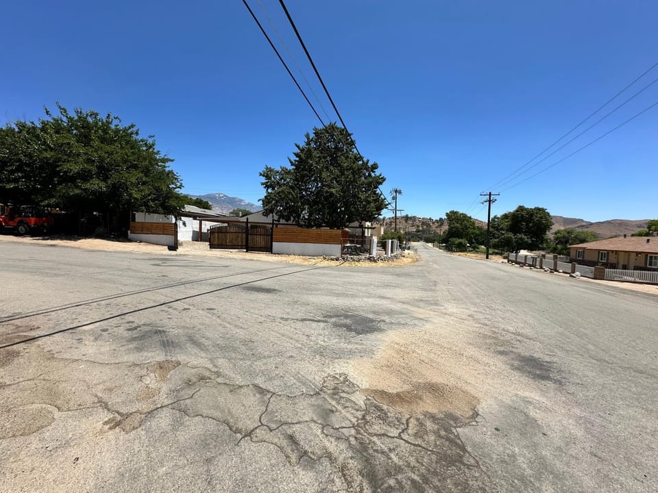 Quiet street view
