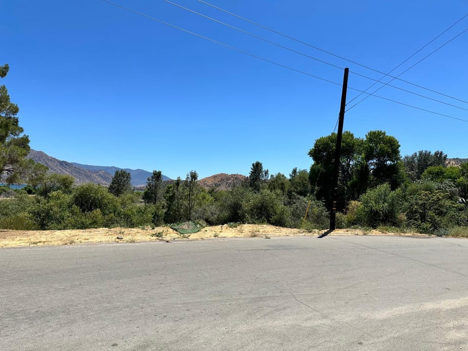 Natural landscape, Quiet street view