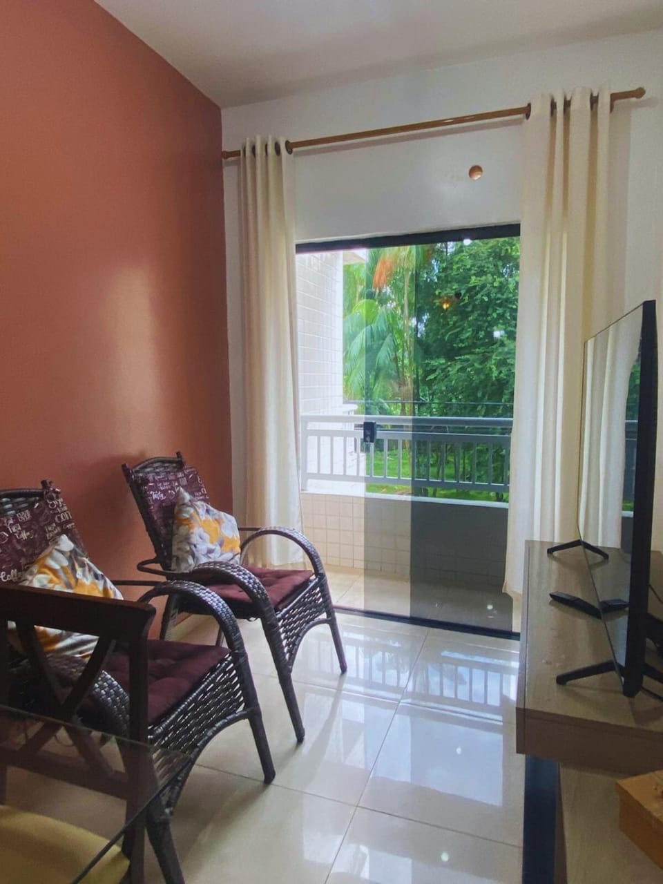 View (from property/room), Balcony/Terrace, Living room