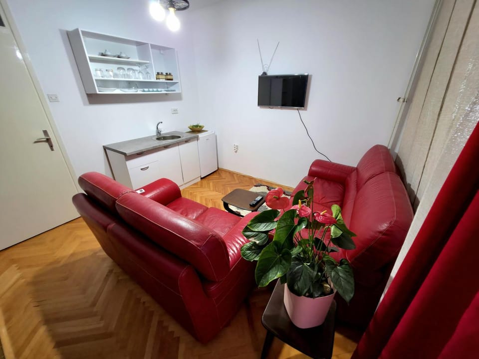 TV and multimedia, Kitchen or kitchenette, Living room, Seating area