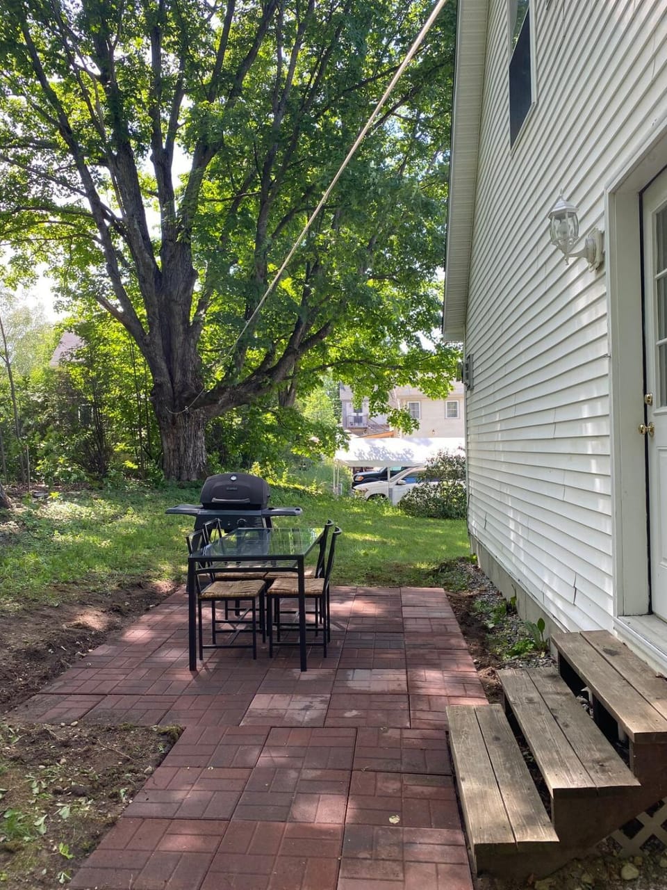 Patio, BBQ facilities