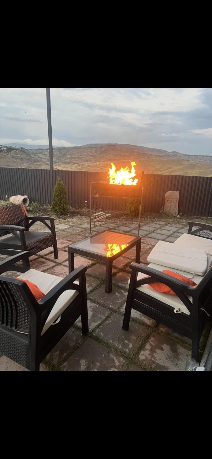 Natural landscape, BBQ facilities