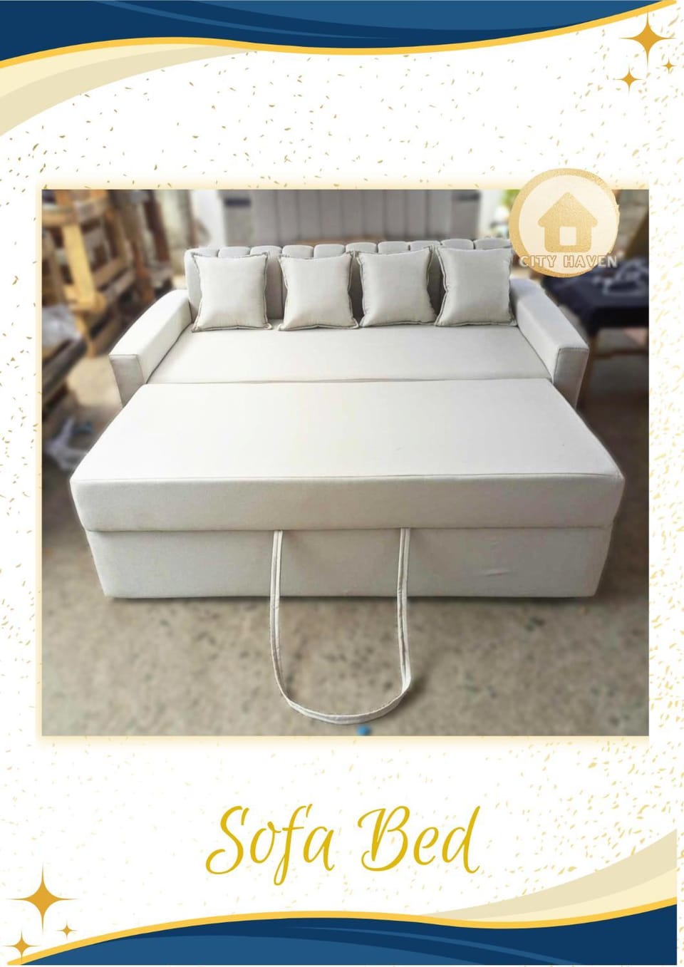 Bed, Living room