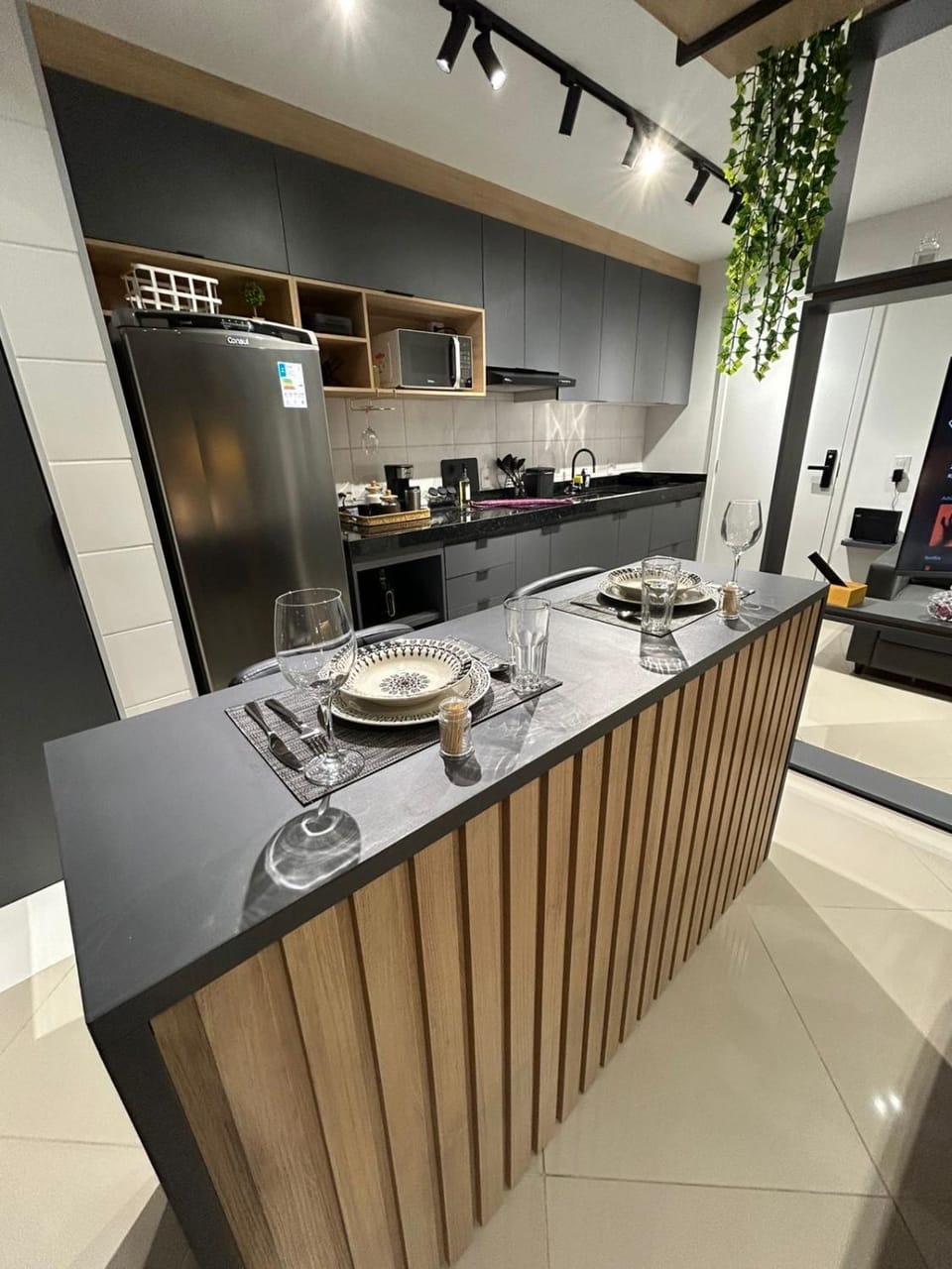Studio 152 novo, completo com ar condicionado e muito bem decorado - centro Apartment in Mogi das Cruzes