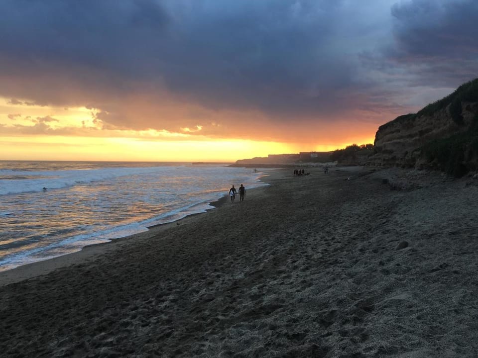 Nearby landmark, Natural landscape, Beach, Sea view, Sunset