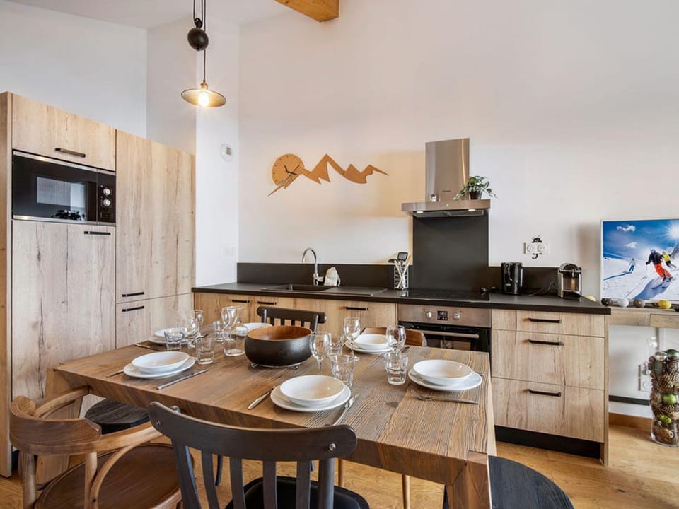 Appartement T2 cabine pour 6 pers. avec garage aux Saisies - FR-1-809-21 Cabin in Haute-Savoie