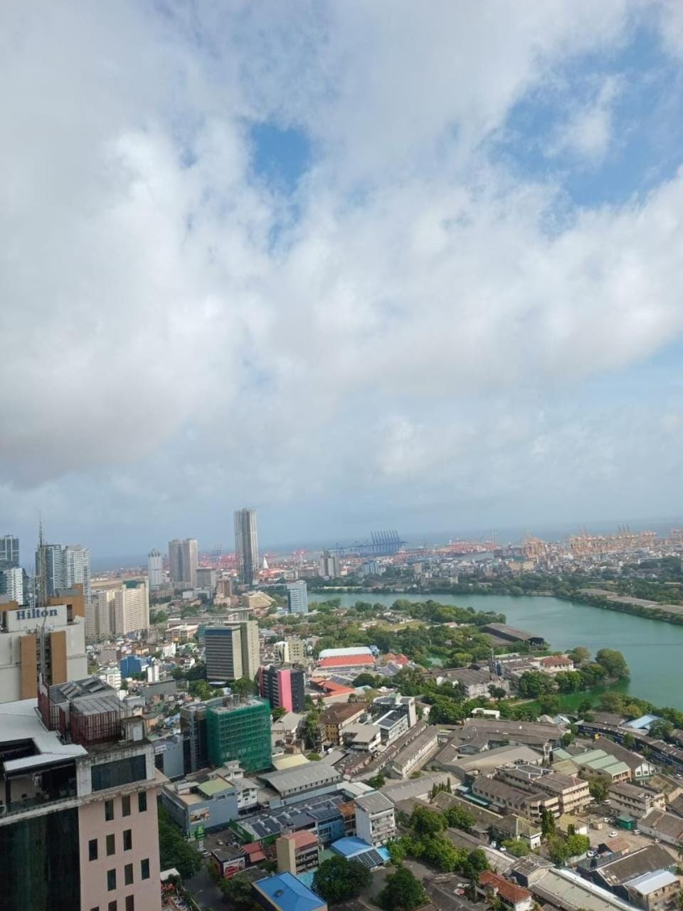 Day, City view, Lake view