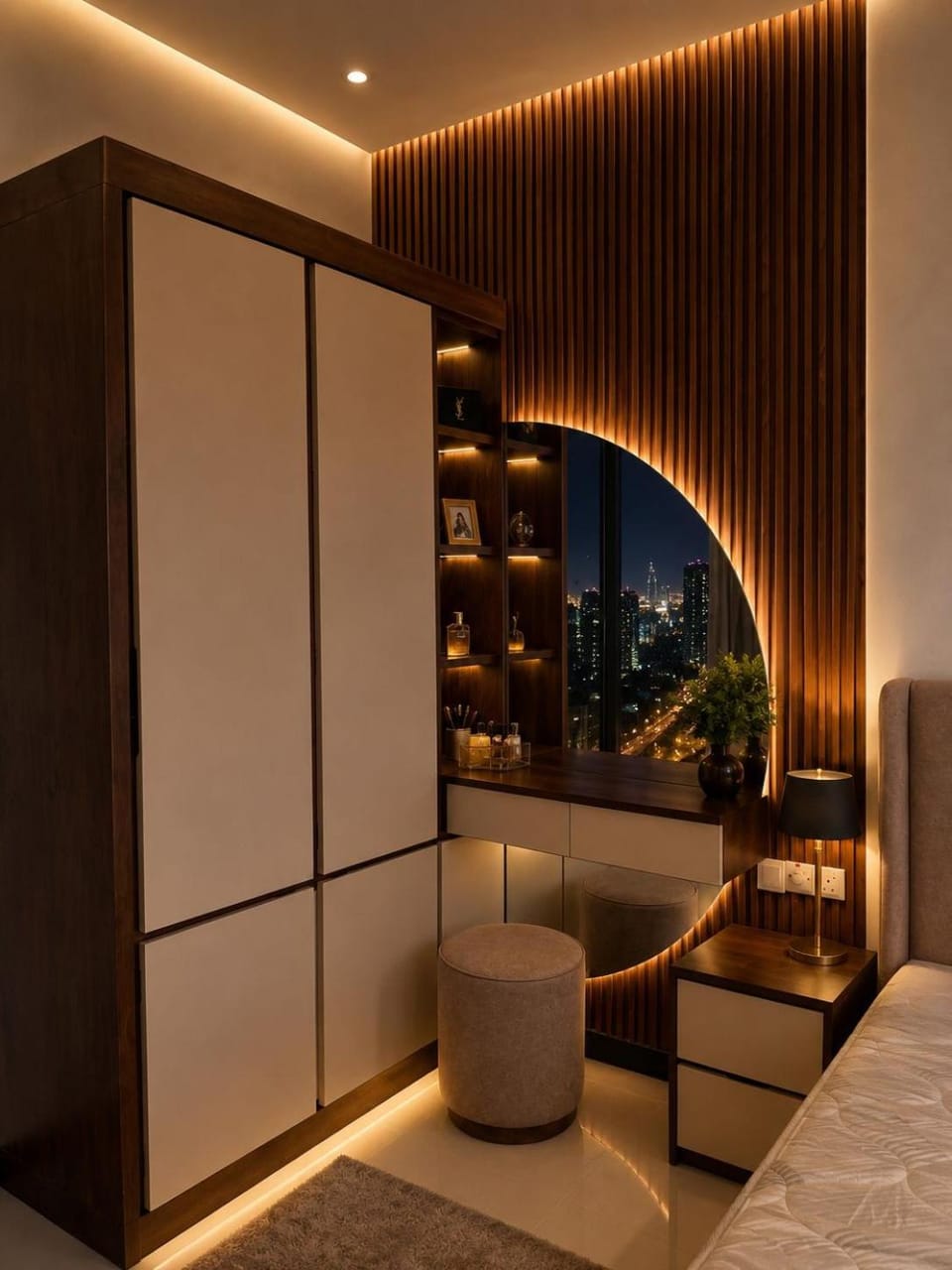 Bedroom, wardrobe