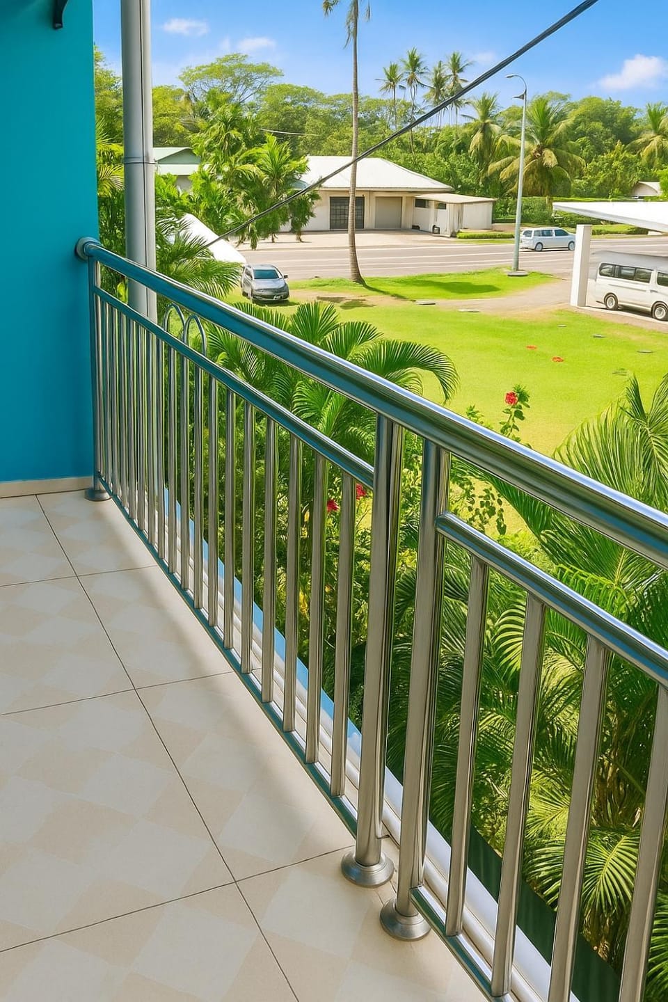Apia 1bedroom Studio, 2 Queen beds 5 min to Apia, AC, Wi-fi, kitchen 209 Apartment in Apia