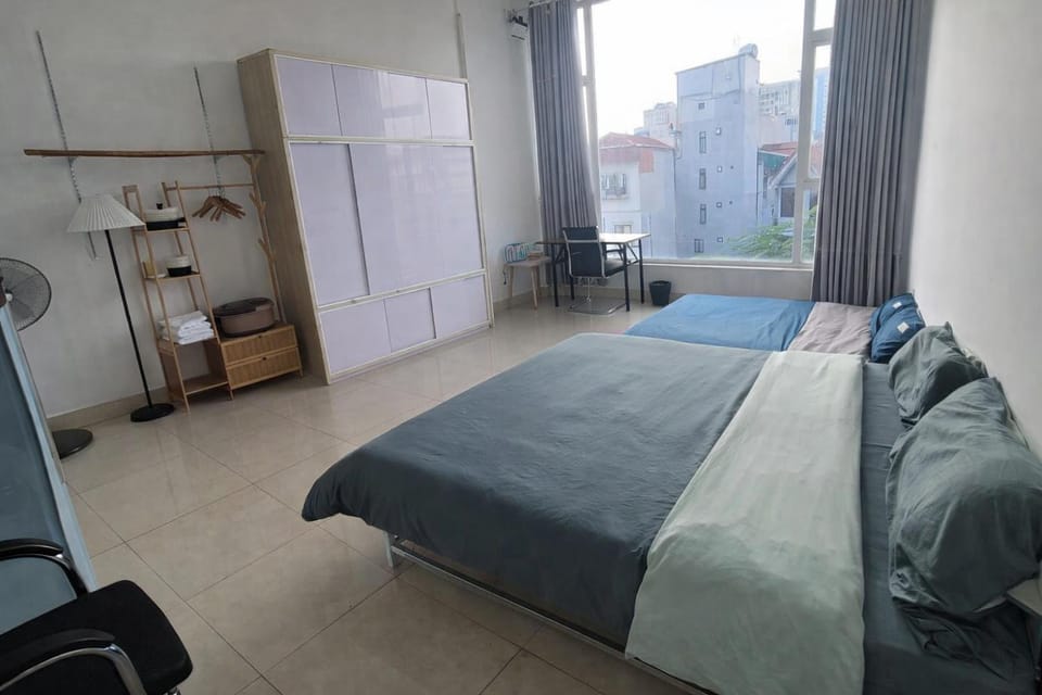 Bed, Photo of the whole room, Bedroom, wardrobe