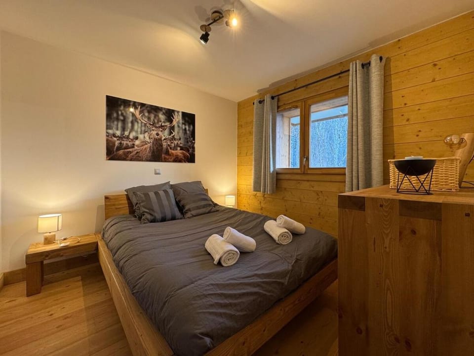 Joli appartement 2 chambres Belle Vue, Les Houches Apartment in Les Houches