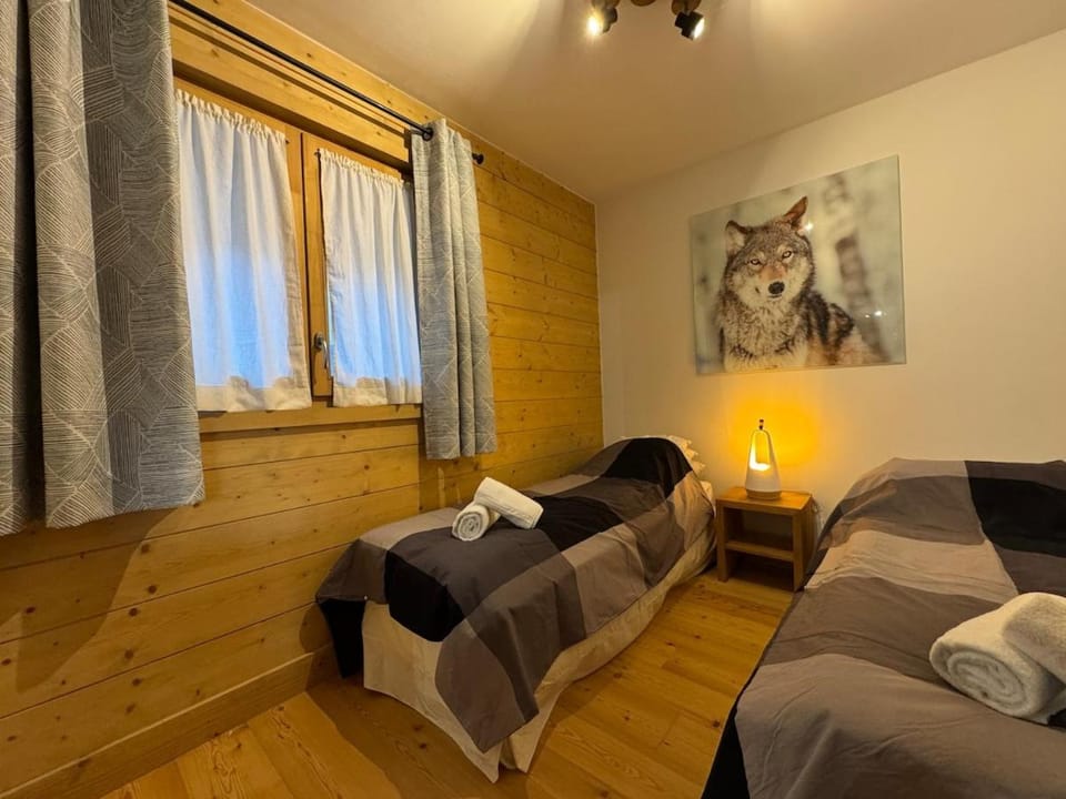 Joli appartement 2 chambres Belle Vue, Les Houches Apartment in Les Houches