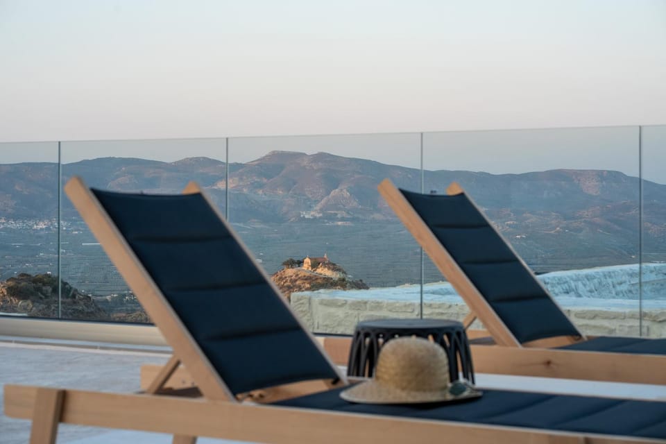 Natural landscape, sunbed