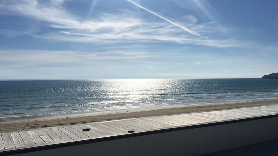 Patio, Natural landscape, Beach, Sea view