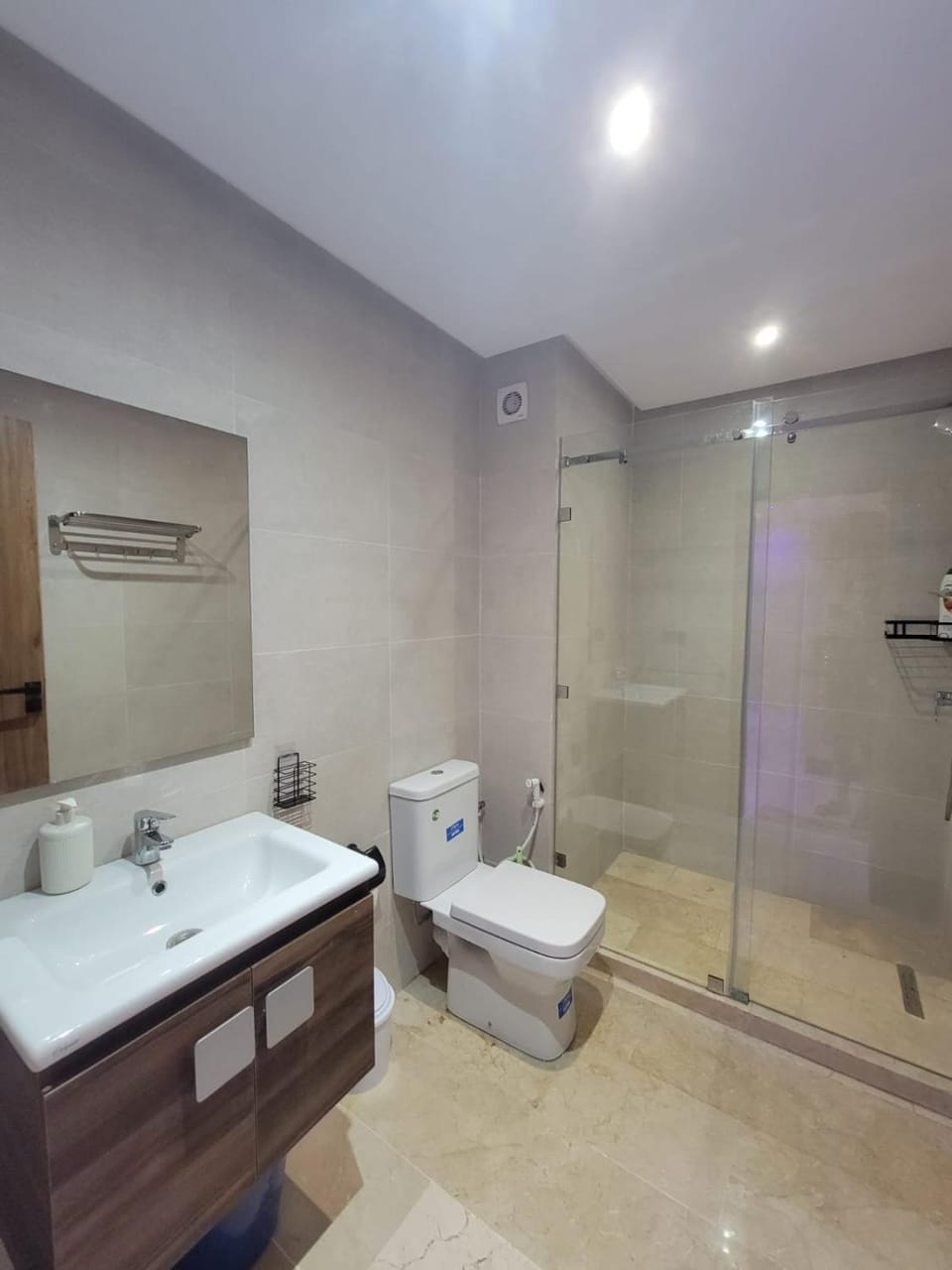 Shower, Toilet, Bathroom, towels