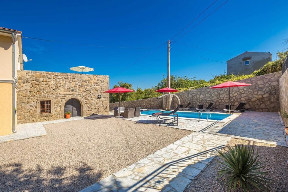 Villa Mediteran with private pool Villa in Krk