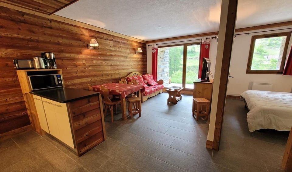 Résidence La Bergerie - Appartement 2 pièces coin montagne - 6 personnes MAE-2243 Apartment in Bonneval-sur-Arc