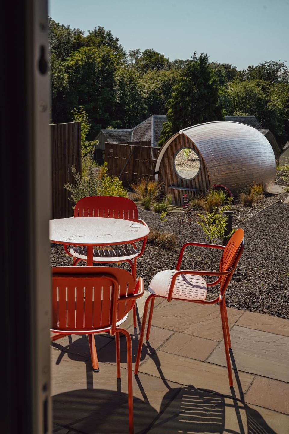 Luxury Pods at Murrayshall Estate Chalet in Scotland
