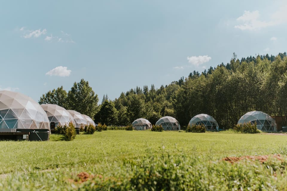 Aqua Glamp Luxury tent in Lesser Poland Voivodeship
