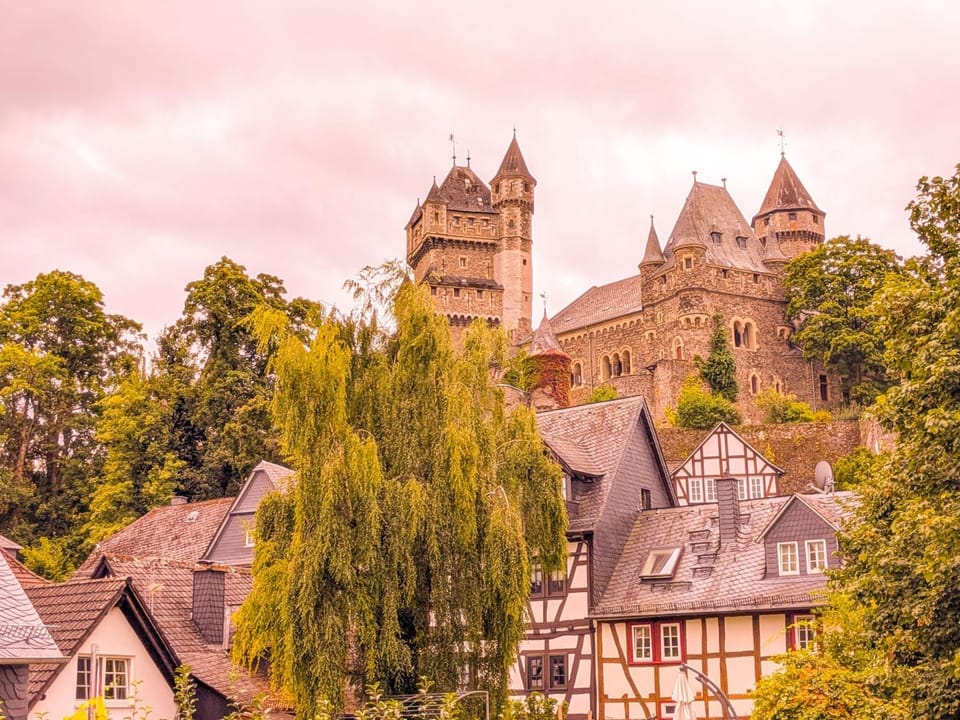 Pension bei Goscha mit Schlossblick Apartment in Hesse